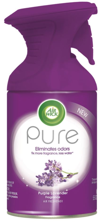 AIR WICK® Air Freshener Aerosol - Purple Lavender Fragrance (Discontinued)